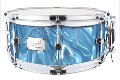 Birch Snare Drum 6.5x14 Aqua Satin｜Custom Shop CANOPUS ドラム
