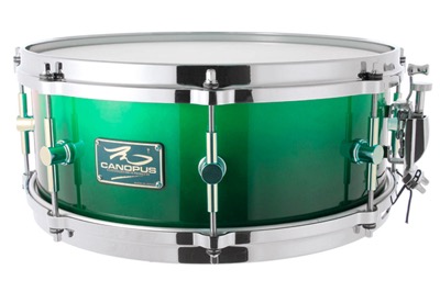 SD]スネアドラム :: The Maple 5.5x14 Snare Drum Emerald Fade LQ