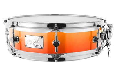 SD]スネアドラム :: Birch Snare Drum 4x14 Orange Fade Mat LQ