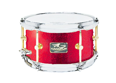 The Maple 6x10 Snare Drum Red Spkl｜Custom Shop CANOPUS ドラム