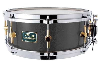 SD]スネアドラム :: The Maple 5.5x14 Snare Drum Black Spkl
