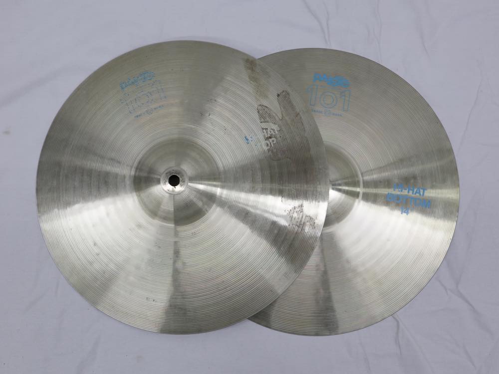 パイステ ハイハットシンバル　PAiSTE 101 hihat パイステ ハイハットシンバル PAiSTE 101 hihat - メルカリ