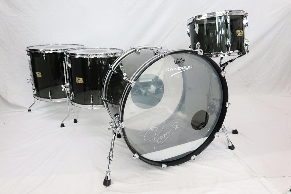 CANOPUS 玉田豊夢氏使用 特注アクリルドラムセット 24x16BD,13x9TT