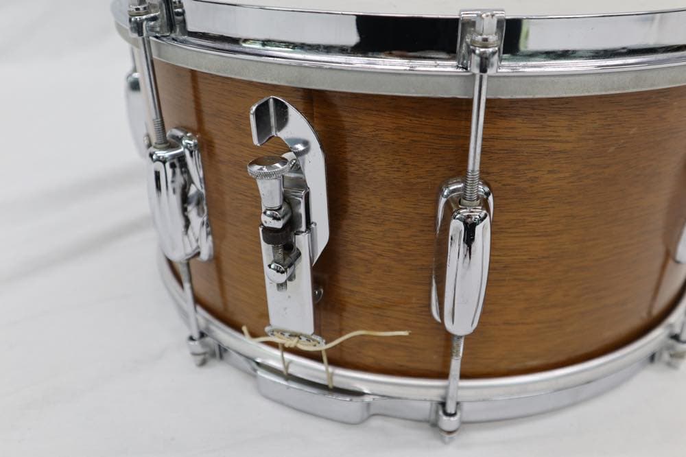 Vintage 60s Slingerland Concert Hall 14x7 Natural Mahogany LQ