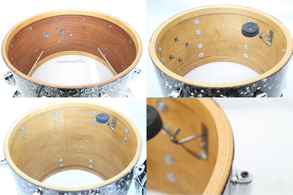 クリーブランド SEC サイン 4枚セット Vintage Gretsch 70年代前半 ストップサインバッチ Champagne