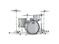 Pearl President Series Phenolic 3pc Drum Kit Pearl White Oyster 75th Anniversary Edition
