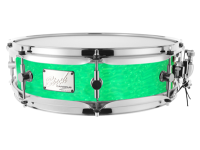 Birch Snare Drum 4x14 Signal Green Ripple｜Custom Shop CANOPUS