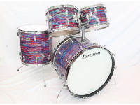 Vintage Ludwig 70s 22,12,13,16 Psychedelic Red