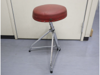 Vintage Premier 70s Vintage Drum Throne Red top